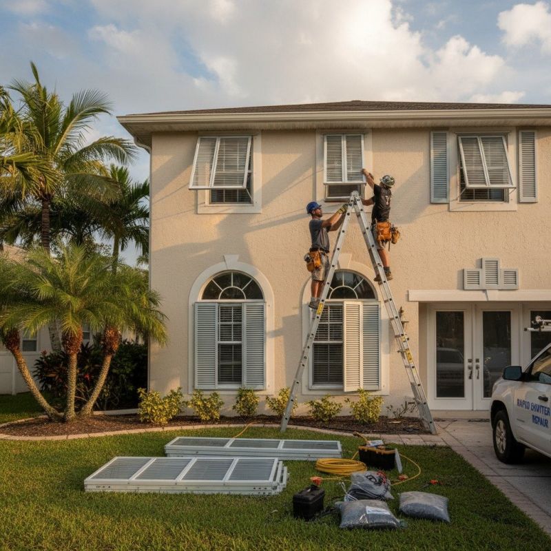 Storm Shutter Repair Service