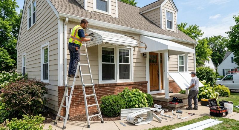 Aluminum Awning Replacement in Santa Rosa, CA