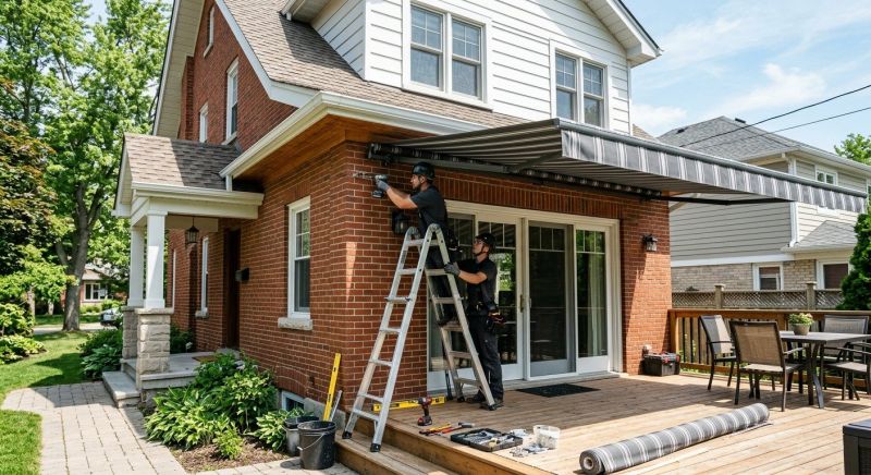 Custom Awnings Installation in Napa, CA