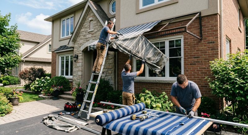 Fabric Awning Replacement in Napa, CA