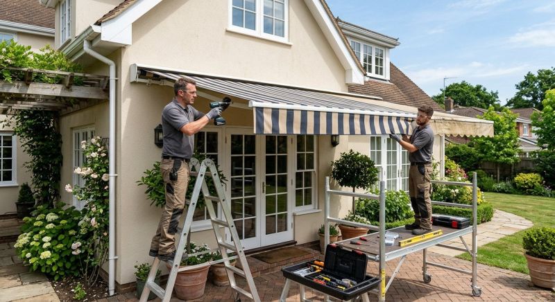 Fabric Awning Replacement in Santa Rosa, CA