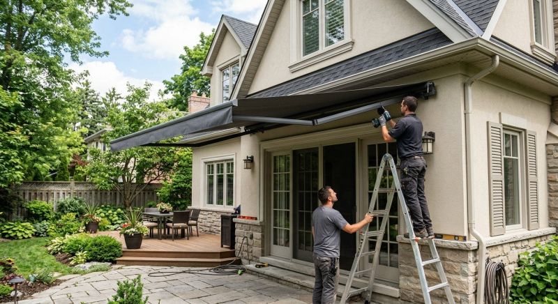 Home Awning Installation in Marin County, CA