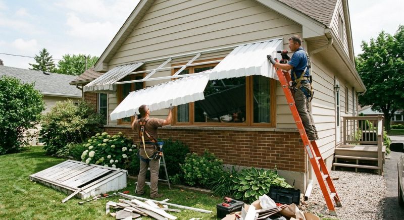 Aluminum Awning Replacement in Fayetteville, NC