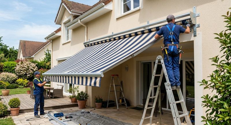 Canvas Awning Installation in Napa, CA