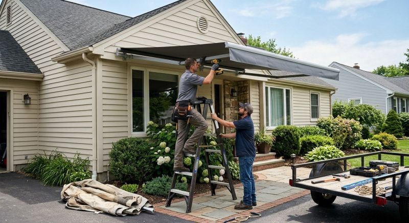 Custom Awnings Installation in Fayetteville, NC
