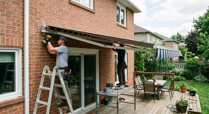Custom Awnings Installation in Sonoma County, CA