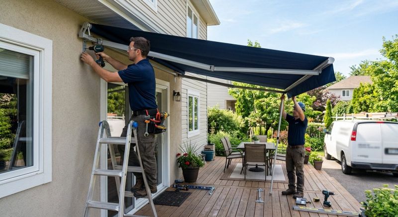 Deck Awning Replacement in Marin County, CA