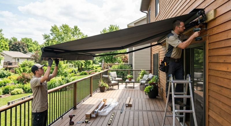 Deck Awning Replacement in Napa, CA