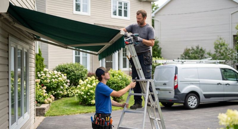 Fabric Awning Replacement in Napa, CA