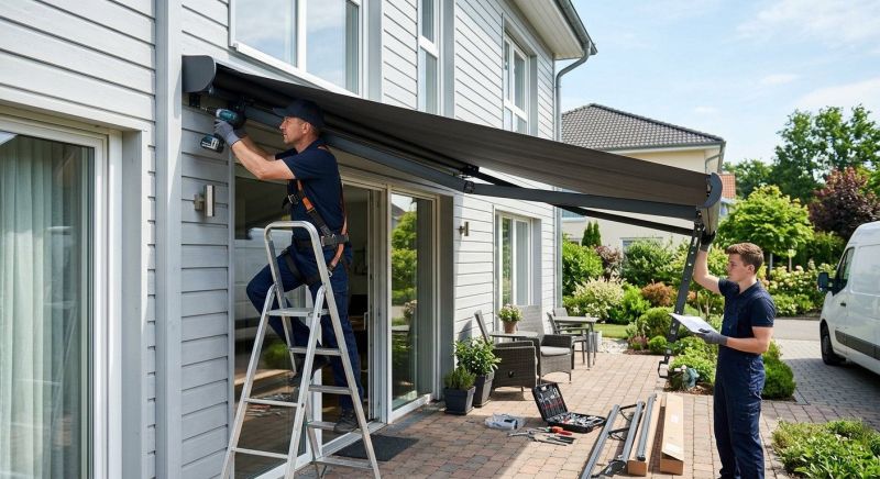 House Awning Installation in Napa, CA