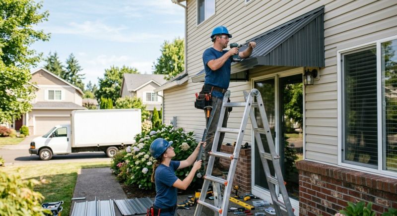 Metal Awning Service in Marin County, CA