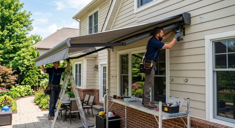 Retractable Awning Replacement in Santa Rosa, CA