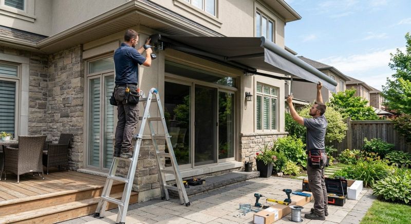Retractable Awning Replacement in Santa Rosa, CA