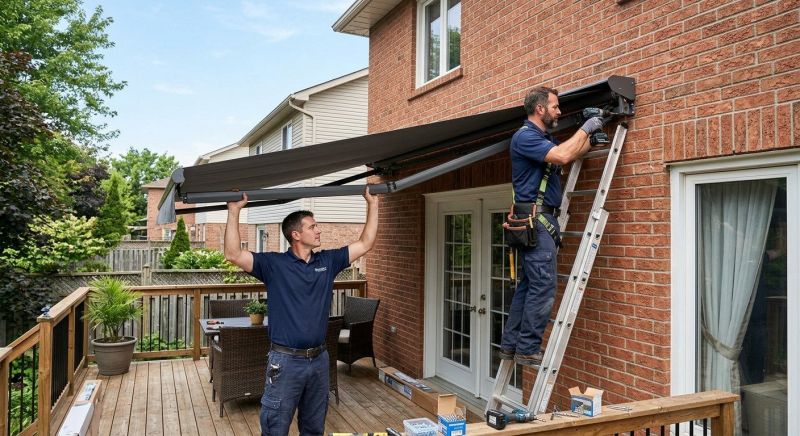 Retractable Awning Replacement in Marin County, CA