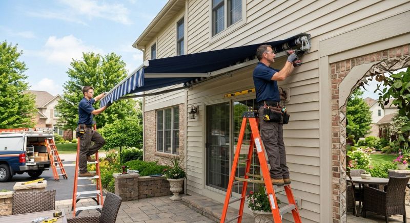 Retractable Awning Replacement in Marin County, CA