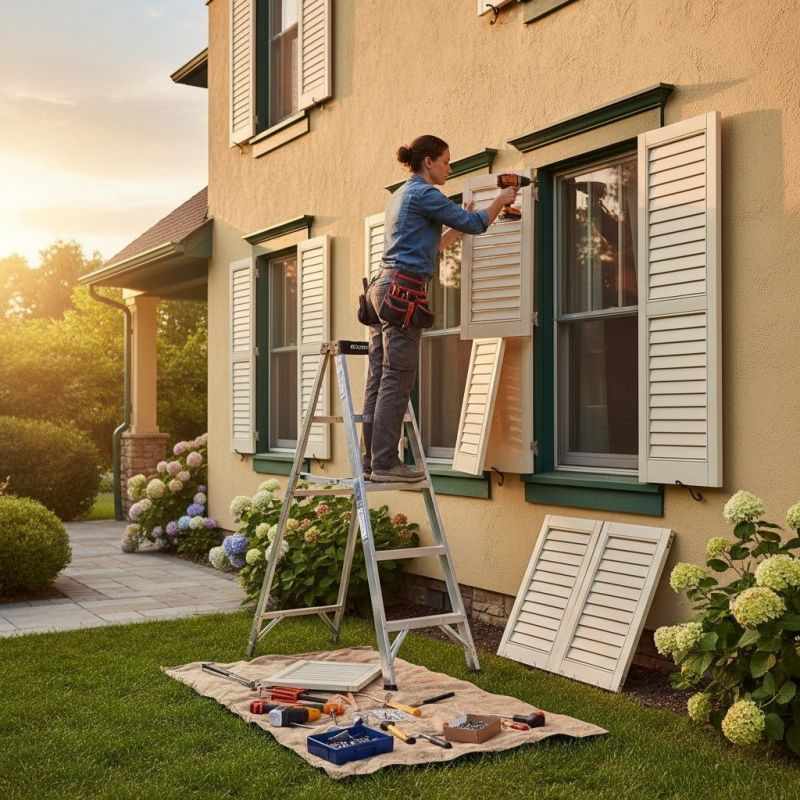 Shutter Handle Repair in Arvada, CO
