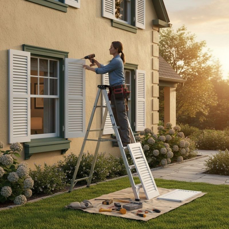 Shutter Latch Replacement in Alpharetta, GA