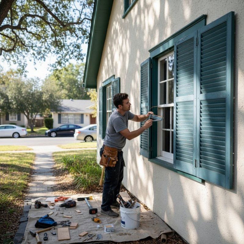 Shutter Reattachment in Olathe, KS