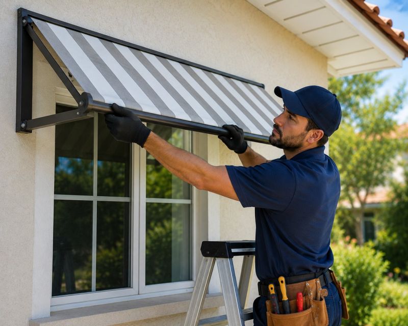 Window Awning Installation in Santa Rosa, CA
